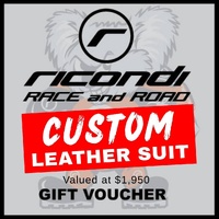 RICONDI CUSTOM COWHIDE SUIT VOUCHER VALUE $1950