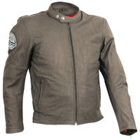 RICONDI THE PALMERSTON SUMMER LEATHER JACKET BROWN