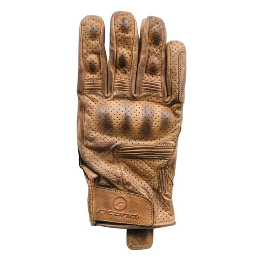 RICONDI GARAGE RETRO GLOVES BROWN XS