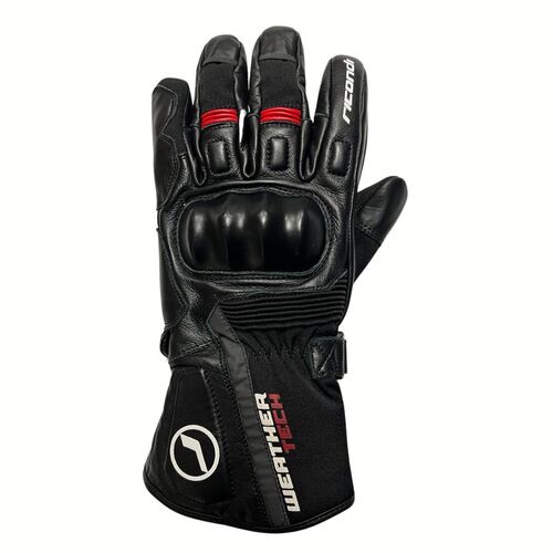 RICONDI WINTER WEATHER TECH V2 GLOVES BLACK RED XS