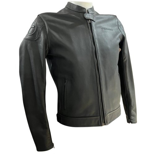 RICONDI ROADSTER CLASSIC LEATHER JACKET BLACK M (52)